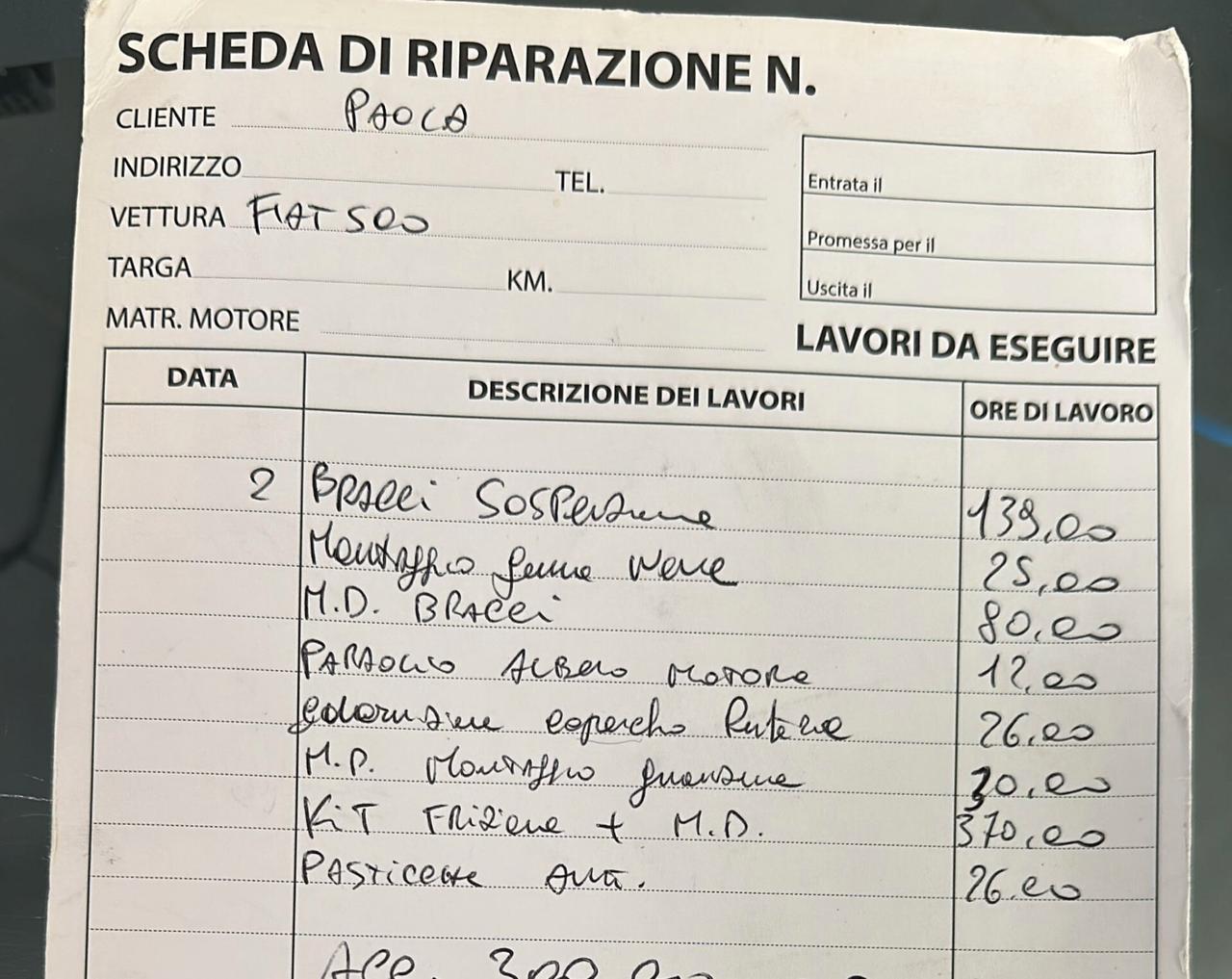 Fiat 500 1.2 Pop