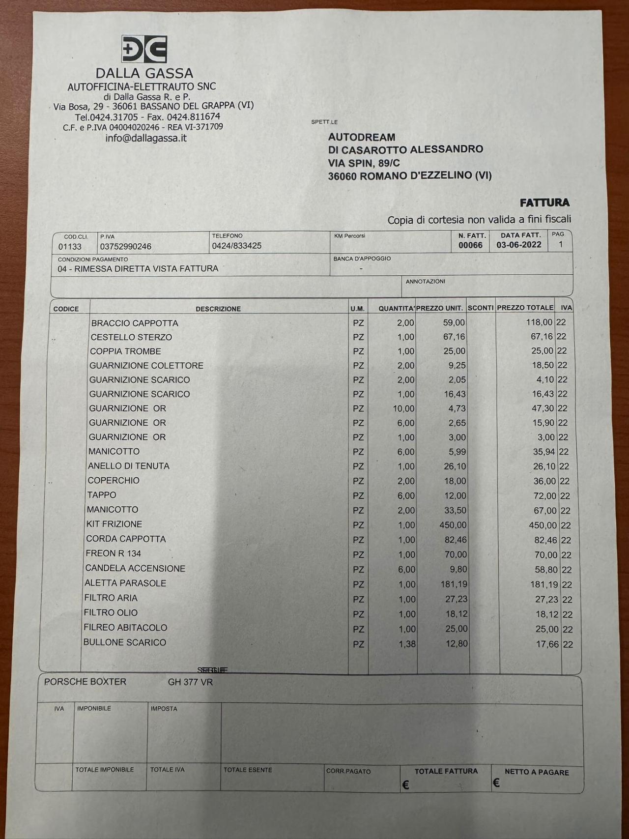 Porsche Boxster 2.5i 24V cat
