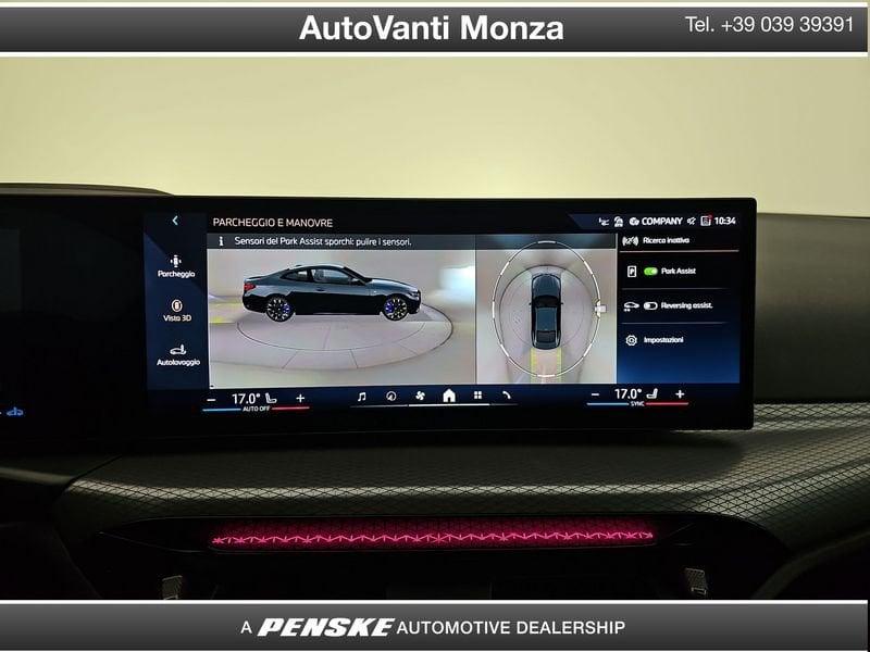 BMW Serie 4 Coupé 420d 48V Coupé Msport Pro + PNEUMATICI ESTIVI