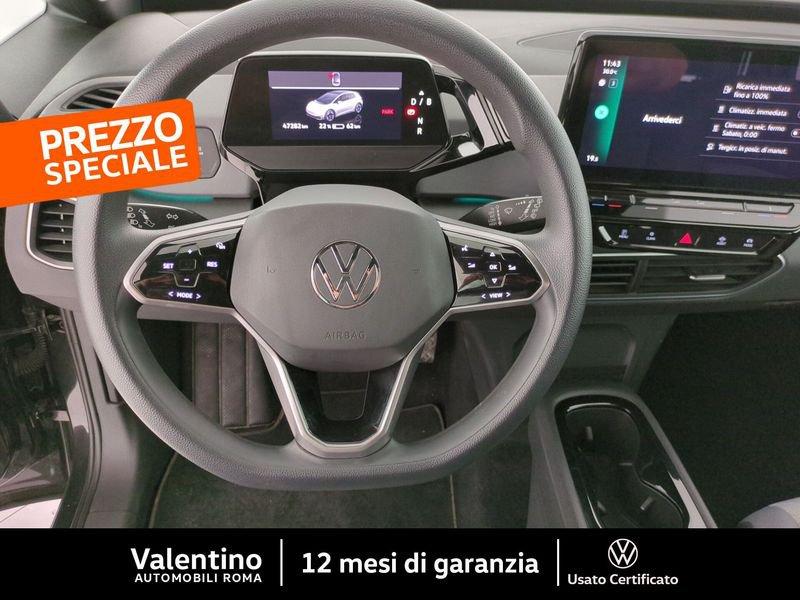 Volkswagen ID.3 Pro Performance 58KWH
