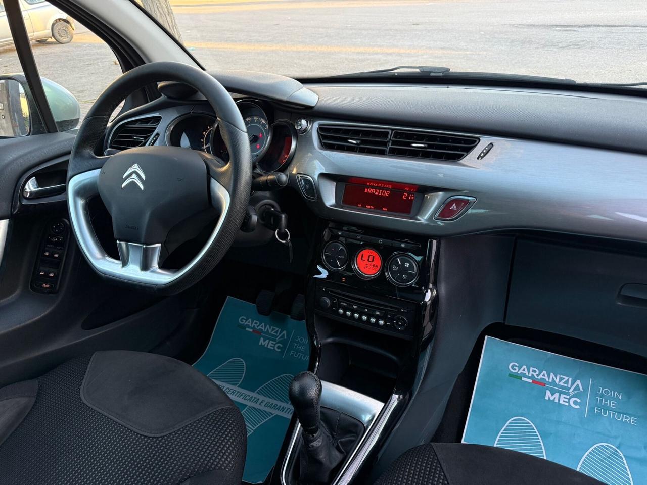 Citroen C3 KM. 135.000!! 1.6 HDi 70 Exclusive NEOPATENTATI