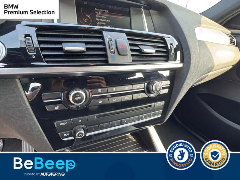 BMW X4 XDRIVE20D MSPORT AUTO MY16