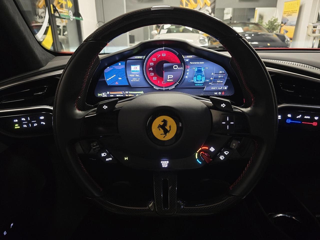 FERRARI 296 GTB 3.0 ASSETTO FIORANO SERVICE BOOK + GARANZIA FERRARI POWER FINO AL 2029 (VALORE €50.000) _ PELLICOLA PPF