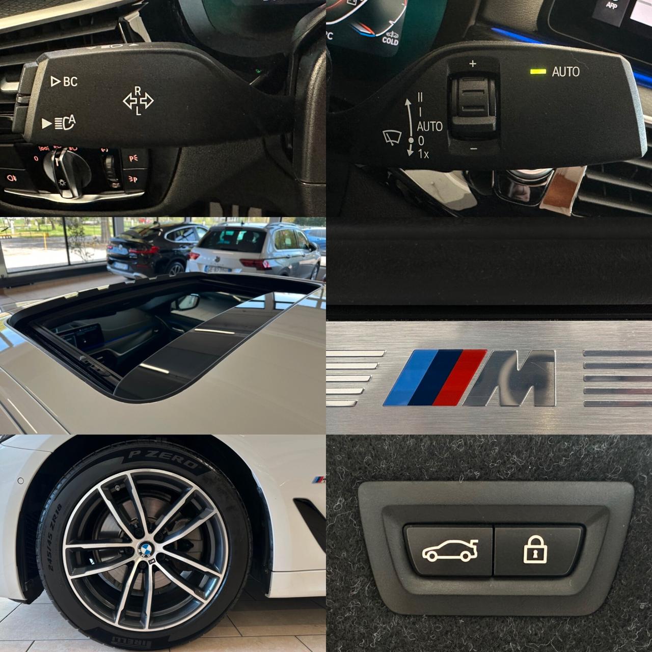 BMW 520D MHEV BERLINA MSPORT AUTO *TETTO*CARPLAY*LUCI*