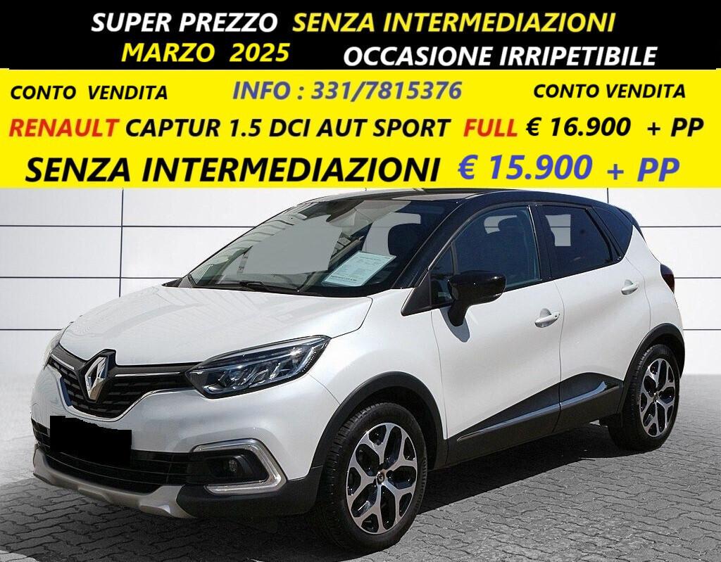 RENAULT CAPTUR 1.5 DCI AUT SPORT NAVI TELECAMERA