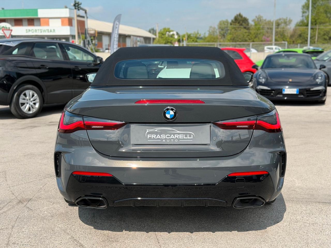 Bmw 440 M440i 48V xDrive Cabrio/HEAD/KM 9350 reali/STUPENDA!!!!
