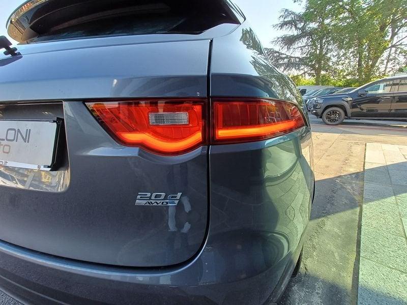 Jaguar F-Pace F-Pace 2.0d awd 180cv auto R 20" KM CERTIFICATI