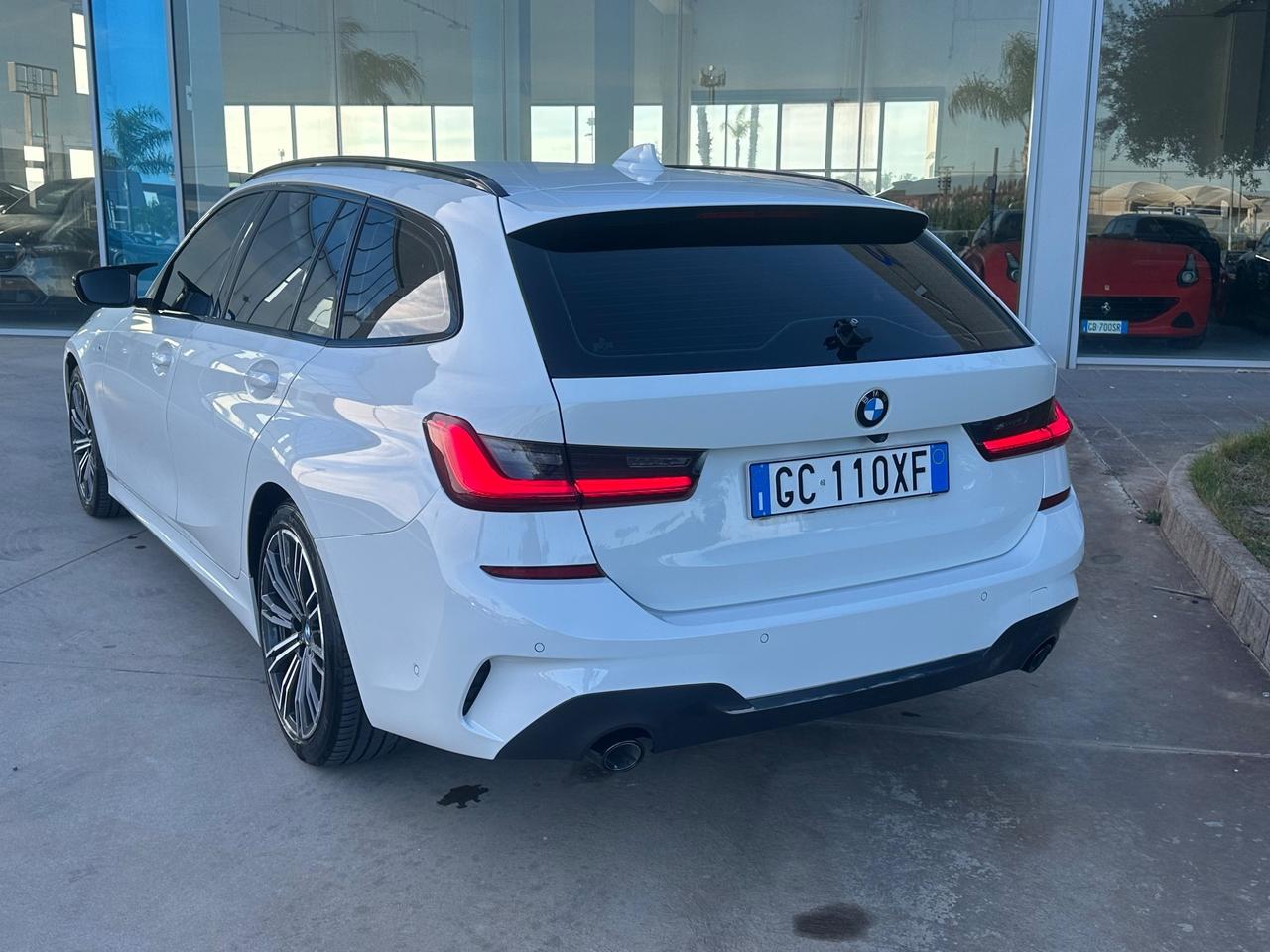 BMW 316 d T Msport auto possibilità noleggio no scoring