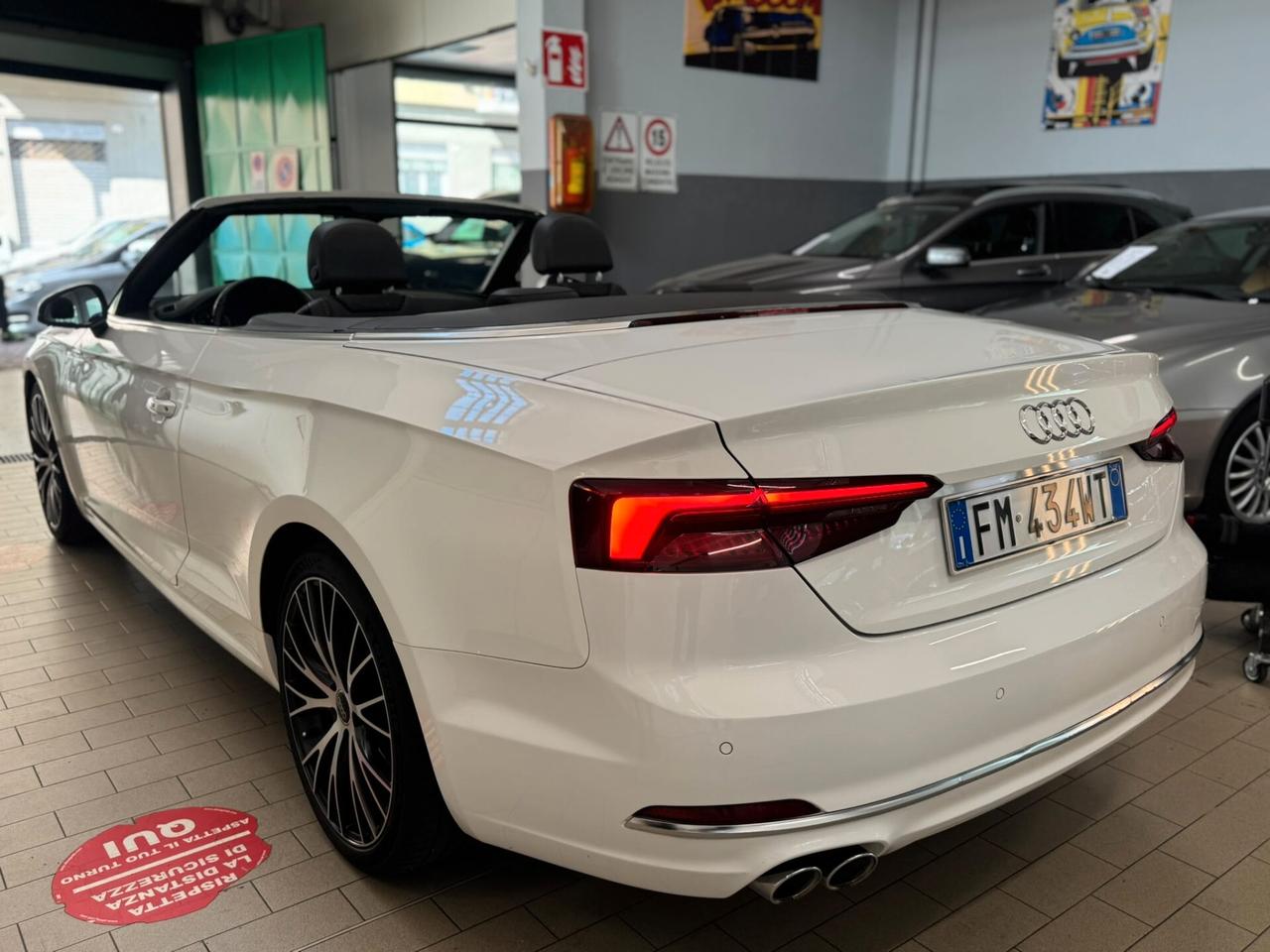 Audi A5 Cabrio 2.0 TDI 190 CV S tronic Design PREZZO REALE!!