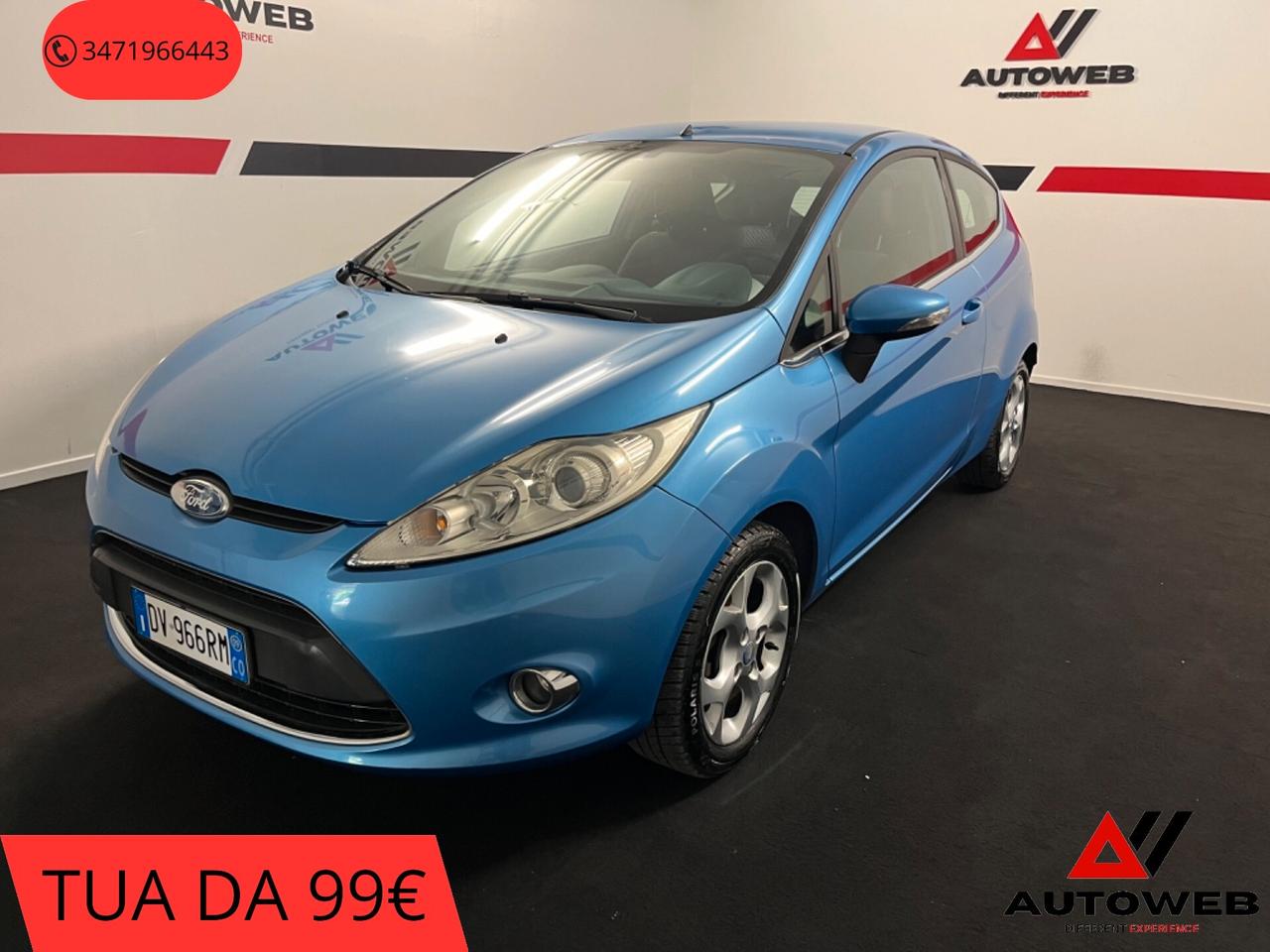 Ford Fiesta 1.2 82CV 3 porte Titanium*NEOPATENTATI*