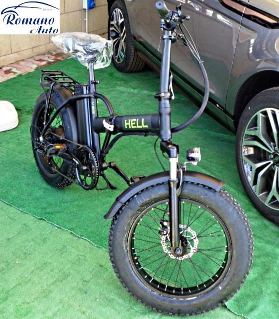 HELL Biciclette elettrich(250 Watt e Voltaggio 48 Volt) Non occorre Assicurazione, Bollo, Patente