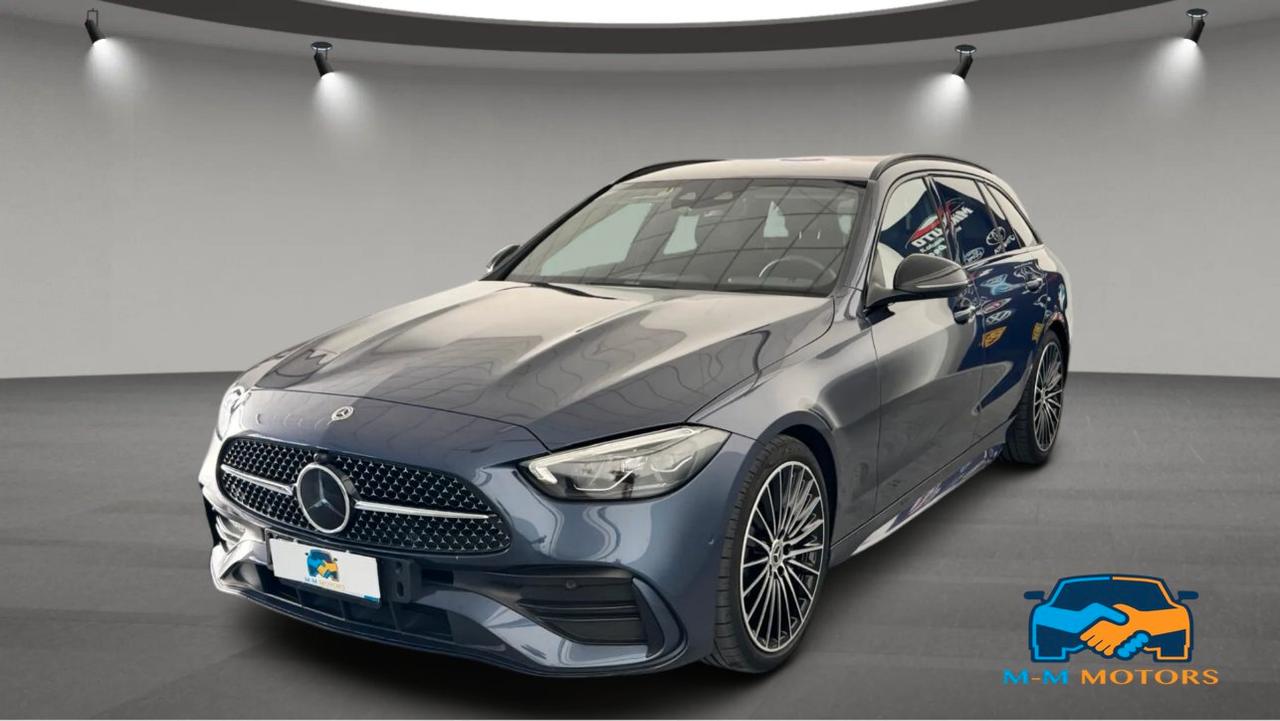 Mercedes C 200 d Mild hybrid AMG Line Advanced 9G-Tronic Station Wagon UNICOPRO TAGLIANDI UFFICIALI