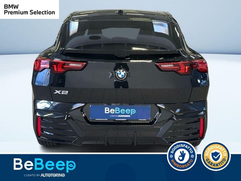 BMW X2 SDRIVE 18D MSPORT AUTO