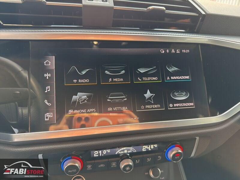 Audi Q3 Sportback 35 TDI 150 Cv S-Tronic S-Line interno ed esterno