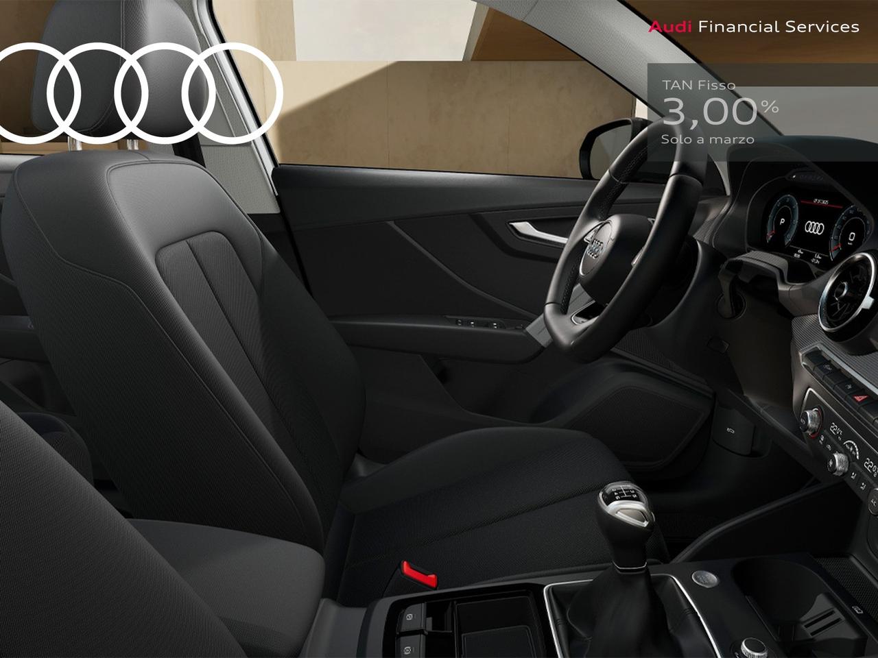 Audi Q2 30 2.0 tdi identity black