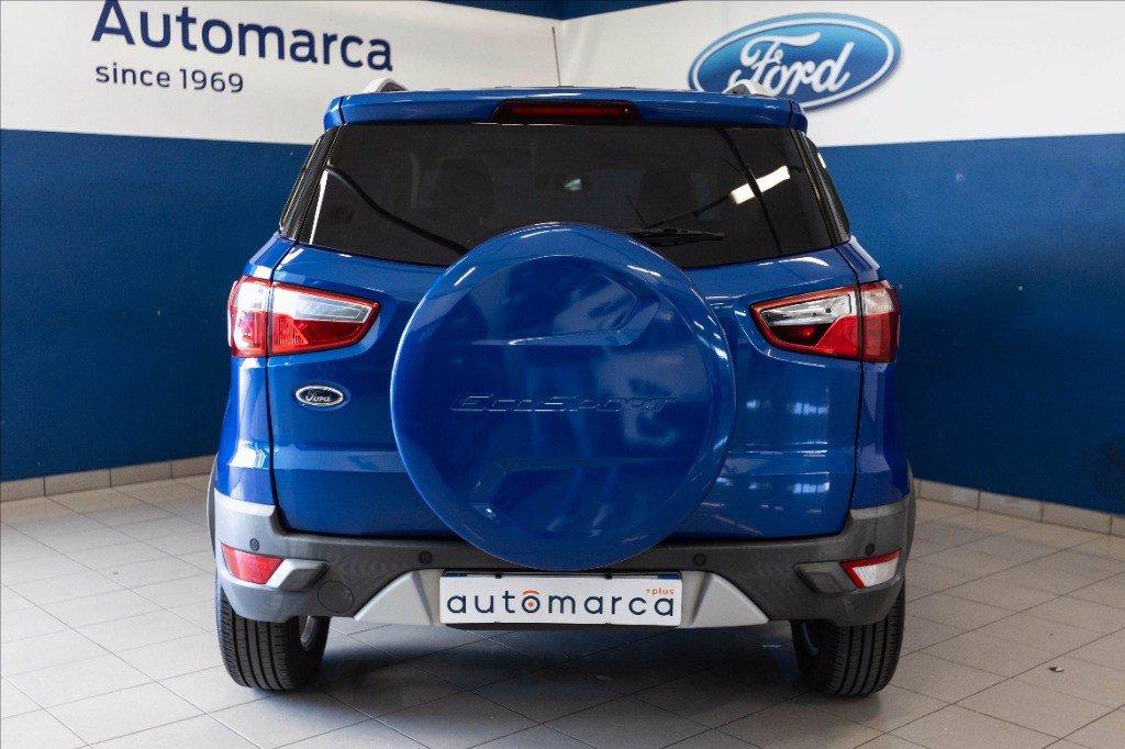 FORD EcoSport 1.5 tdci Titanium 95cv E6 del 2016