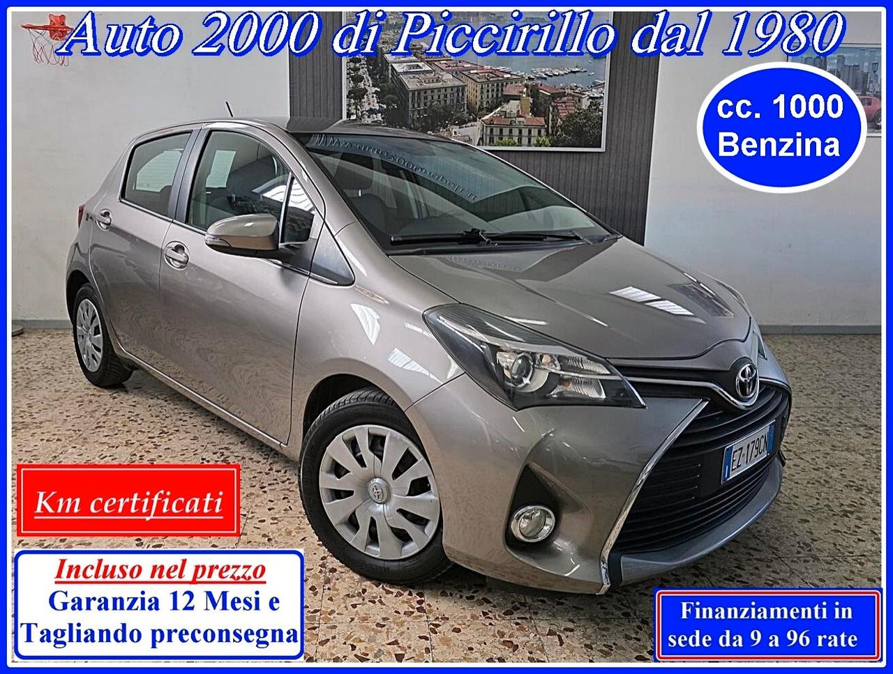 Toyota Yaris 1000 5/P Tagliando e Garanzia 12 Mesi