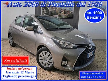 Toyota Yaris 1000 5/P Tagliando e Garanzia 12 Mesi