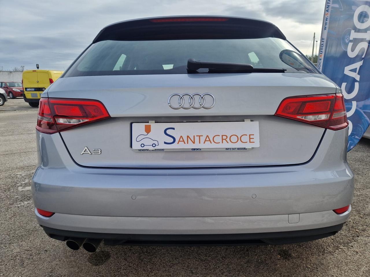 Audi A3 SPB 35 TDI S tronic Navi UNICO PROPRIETAR.