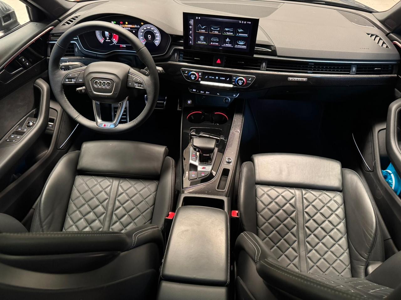 Audi S4 Avant TDI TETTO SEDILI B&O GARANZIA gancio STRAFULL