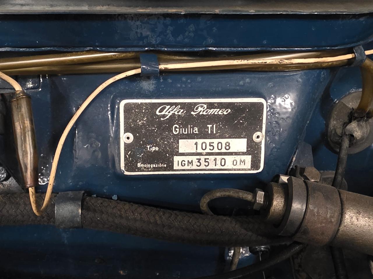 Alfa Romeo Giulia 1.6 TI 1° serie