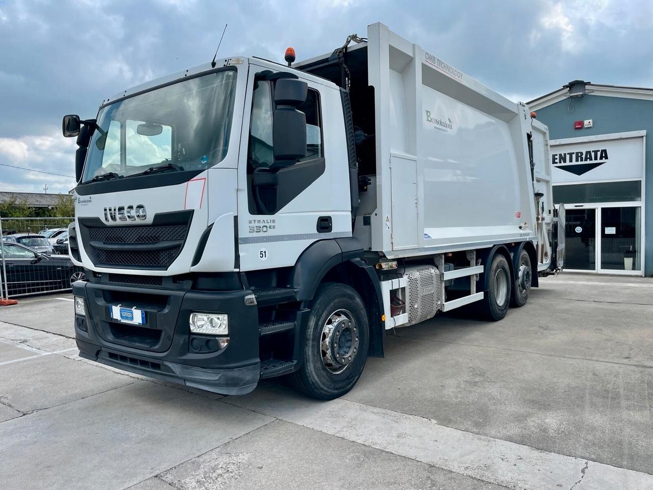 IVECO STRALIS 330 - EURO 6 COMPATTATORE OMB EUROG TG XL