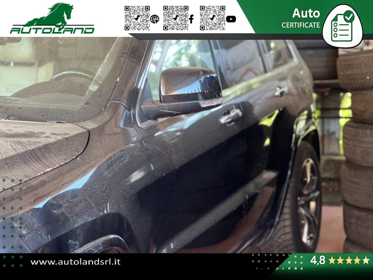 Jeep Grand Cherokee 3.0 crd V6 Overland 250cv auto