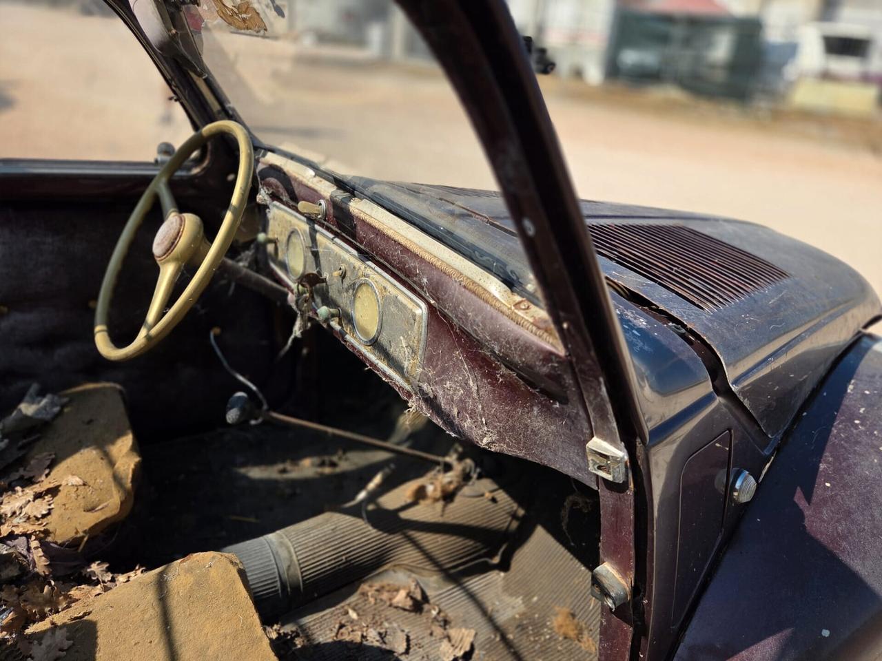 Fiat Topolino 500C BELVEDERE METALLICA -DA RESTAURO-
