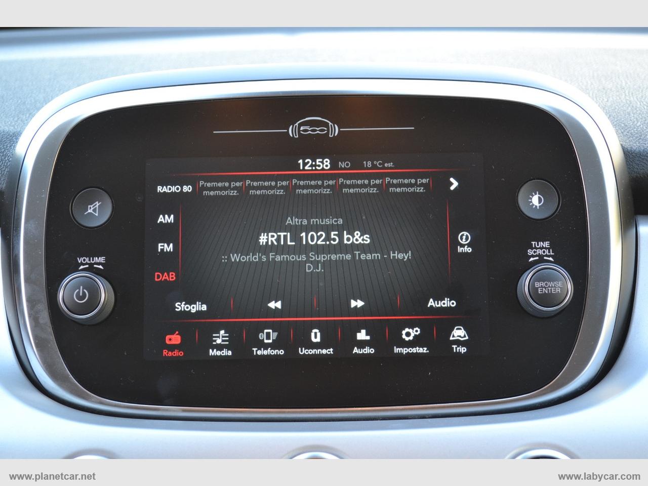 FIAT 500X 1.6 M.Jet 130 CV Connect
