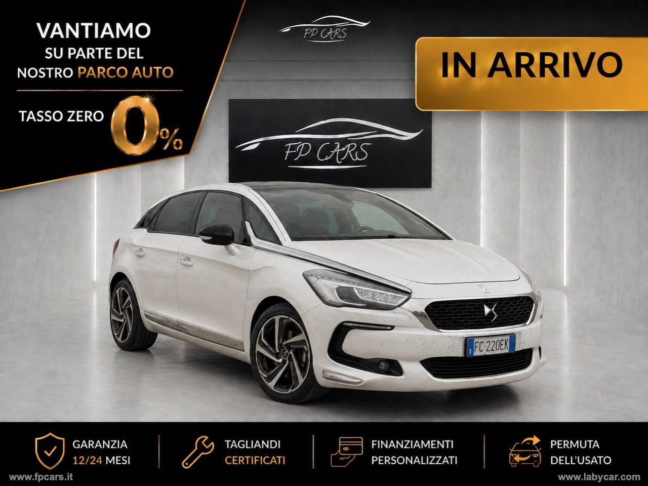 DS AUTOMOBILES DS 5 BlueHDi 180 S&S EAT6 So Chic TETTO PAN.