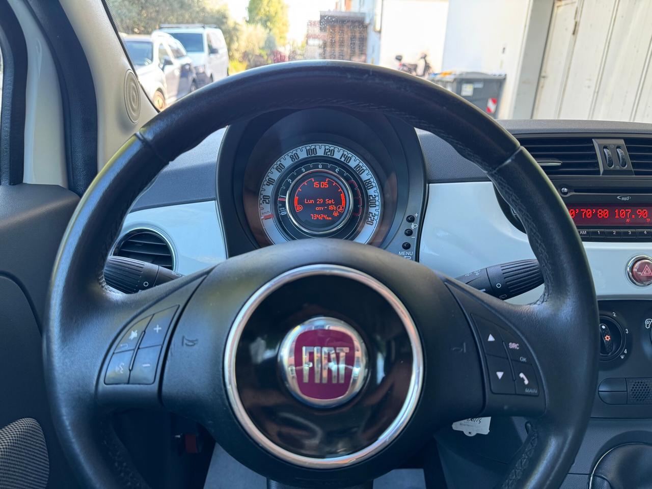 Fiat 500 1.2 Lounge E6 1Prop B&ME GARANZIA 24 MESI