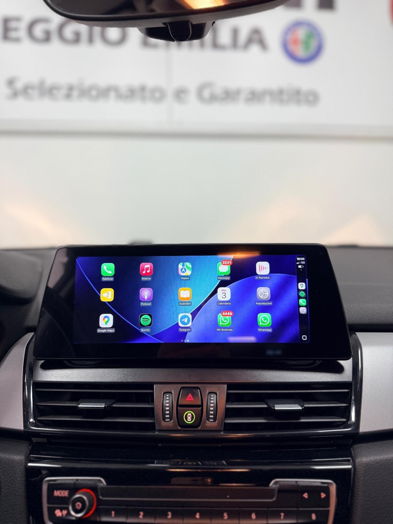 Bmw Serie 2 AT 218d 150cv Sport 12/2016 Euro 6B