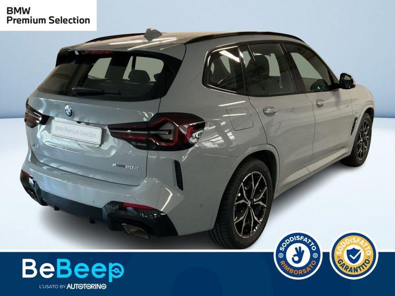 BMW X3 XDRIVE20D MHEV 48V MSPORT AUTO