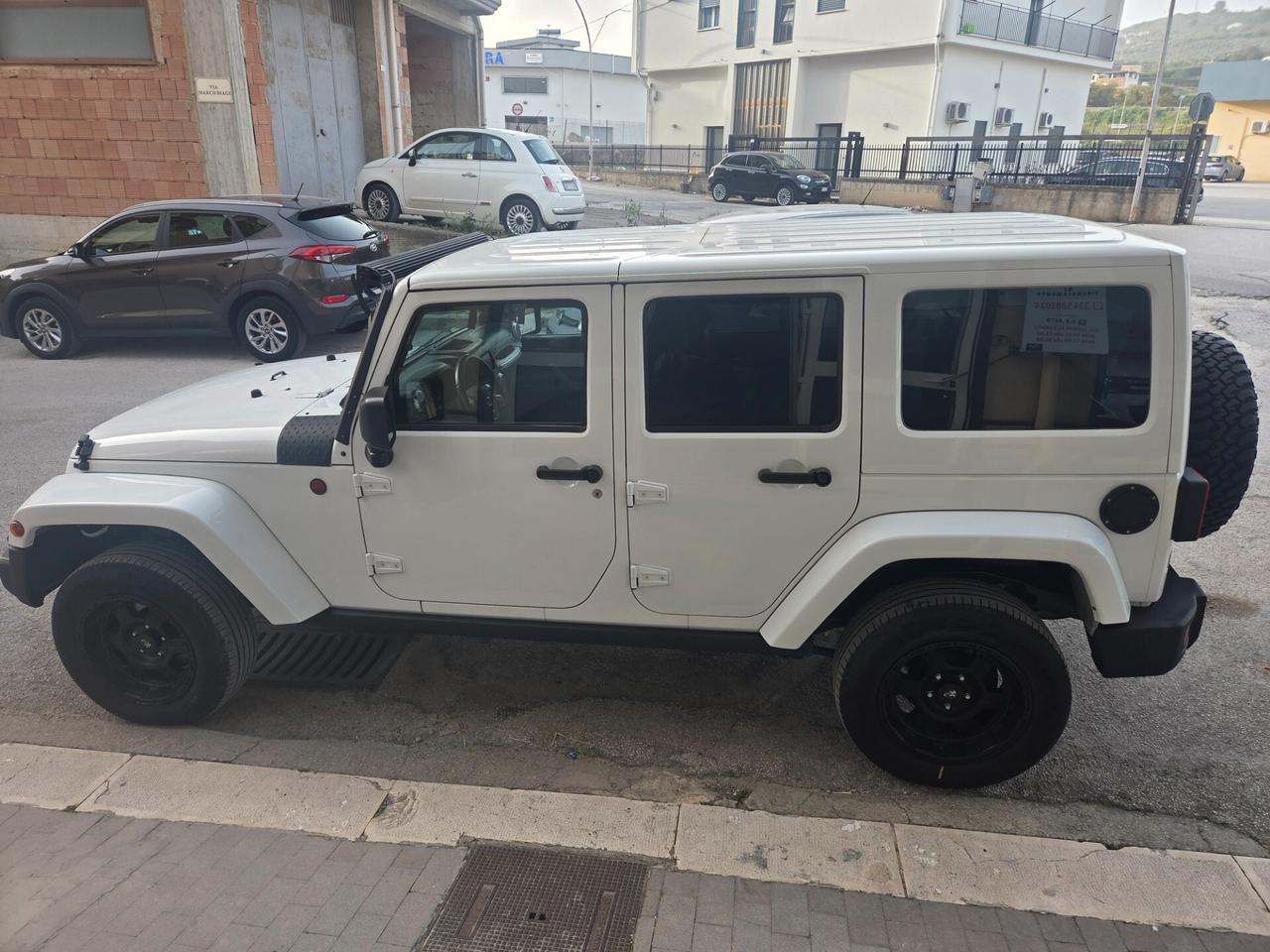 JEEP WRANGLER SAHARA 2.8 200 CV SOLI KM 109000 CERTIFIC