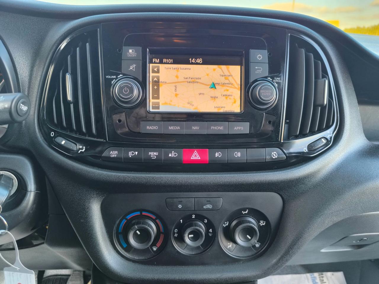 FIAT DOBLÒ MAXI 1.6 DIESEL 120cv 3POSTI 10/2020 KM 115000 NAV/RETROC