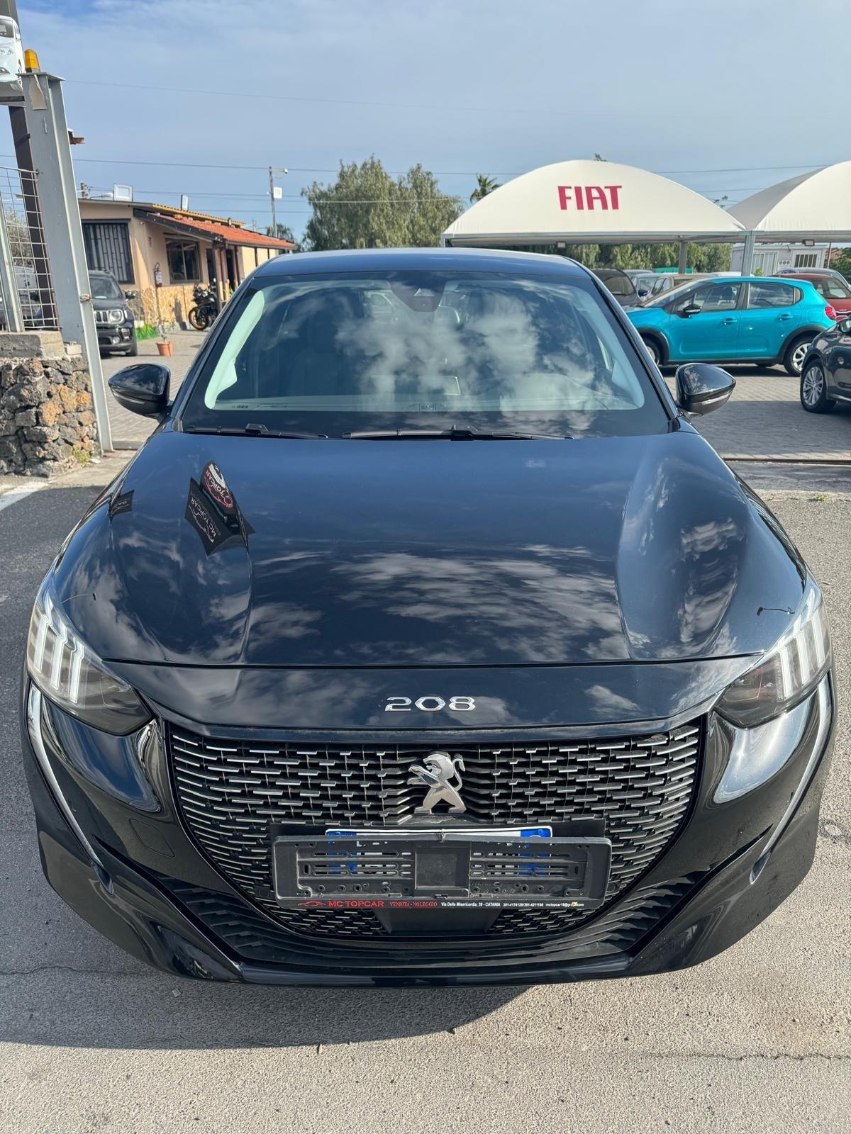 Peugeot 208 motore elettrico 136 CV 5 porte GT
