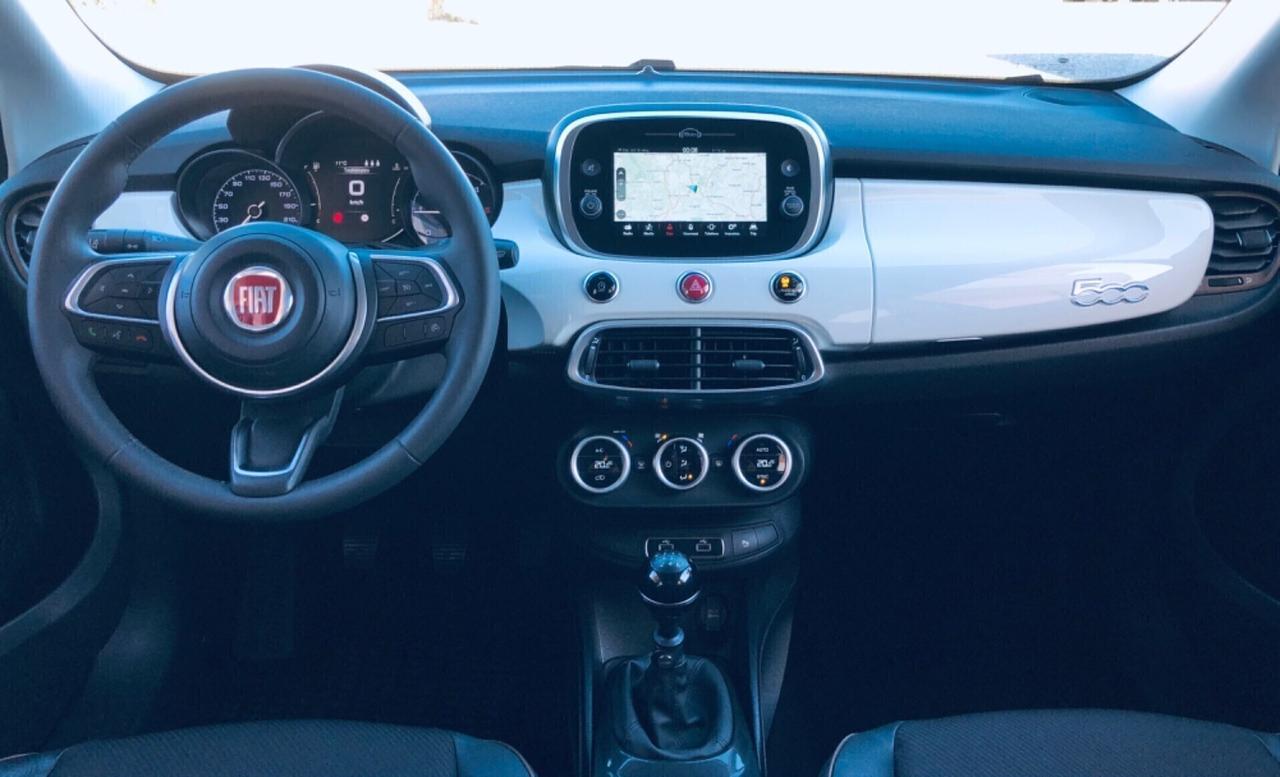 Fiat 500X 1.6 Mj 120 CV Lounge pelle telecamera