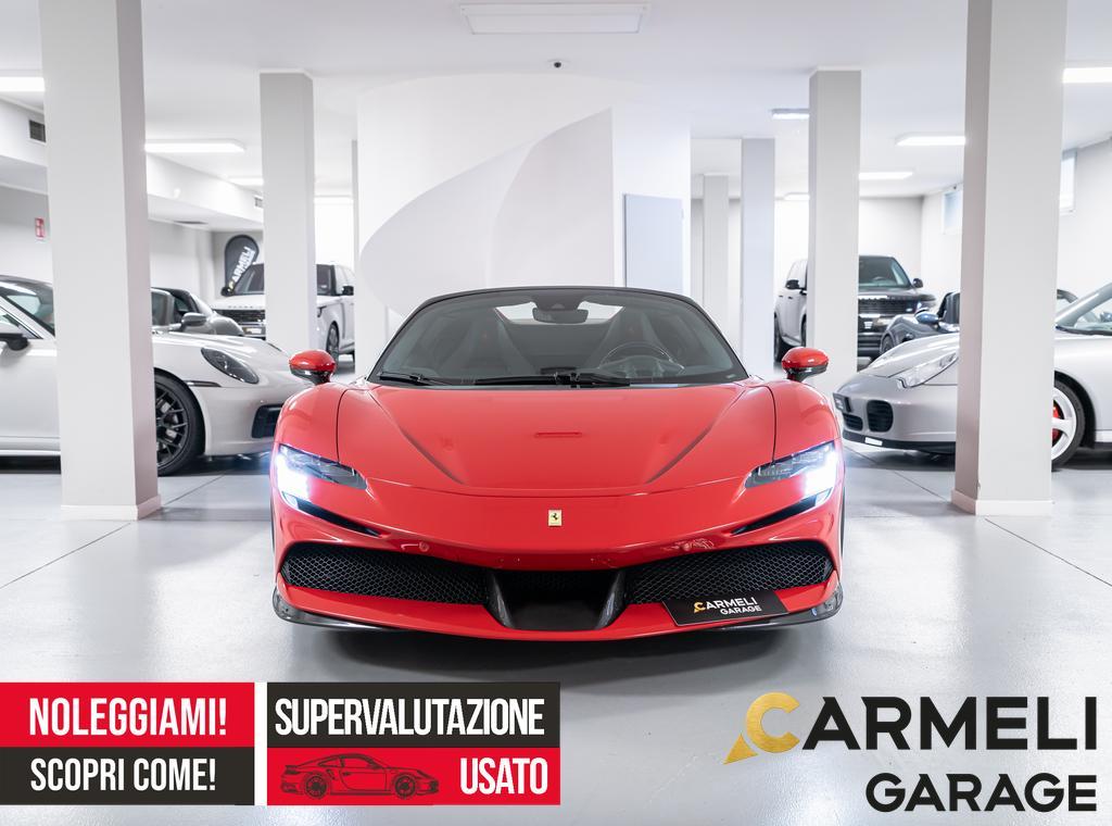 Ferrari SF90 Spider IVA ESPOSTA-CARBONIO-SOLLEVATORE ANTERIORE-PPF