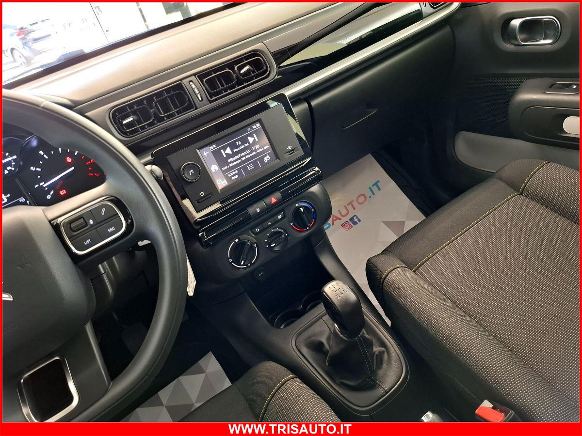 CITROEN C3 1.2 PureTech 83 S&S YOU NEOPATENTATI (FULL LED)
