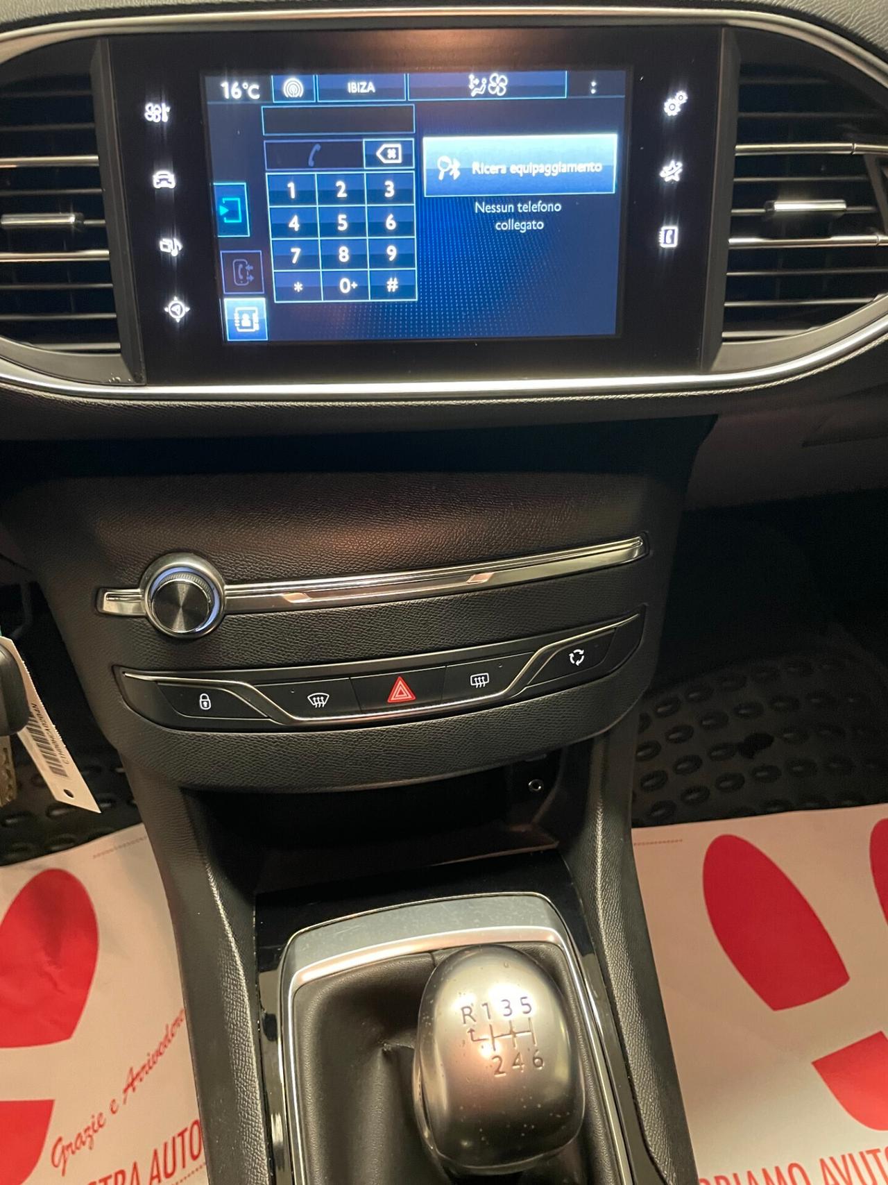 Peugeot 308 1.6 HDi 115 CV Allure GT LINE NEOPATENTATI TAGLIANDO