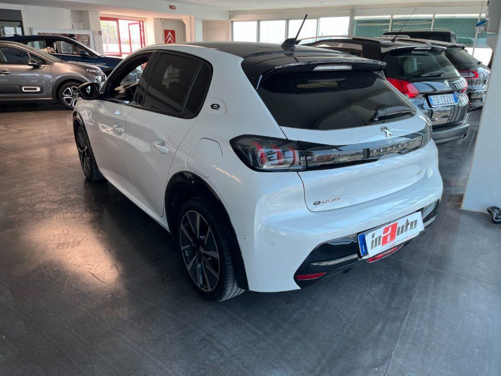 PEUGEOT 208 motore elettrico 136 CV GT Pack