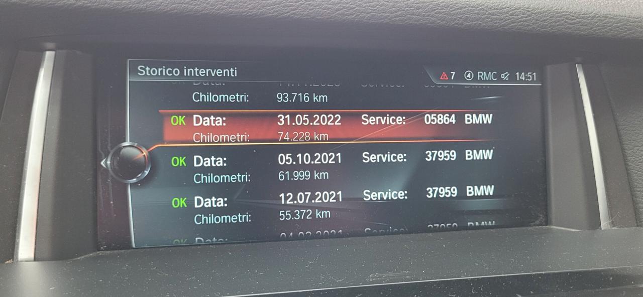 Bmw X3 xDrive20d xLine Automatica 190cv Unico Proprietario