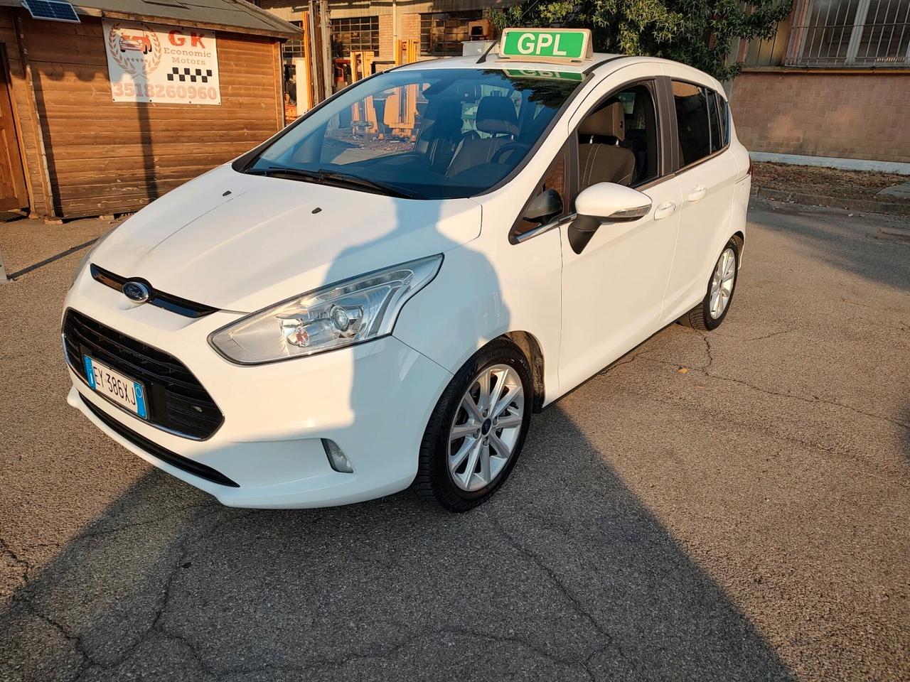 Ford B-Max 1.4 90 CV GPL Business Titanium, OK NEOPATENTATI, GARANZIA L. 12 MESI
