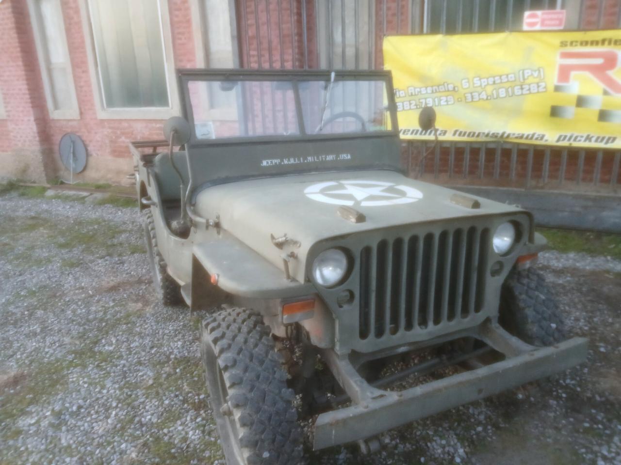 Jeep Willys motore 2500 Peugeot Autocarro