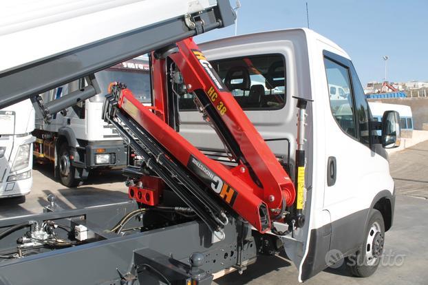 Iveco daily 35-140 cassone ribaltabile e grù nuovi