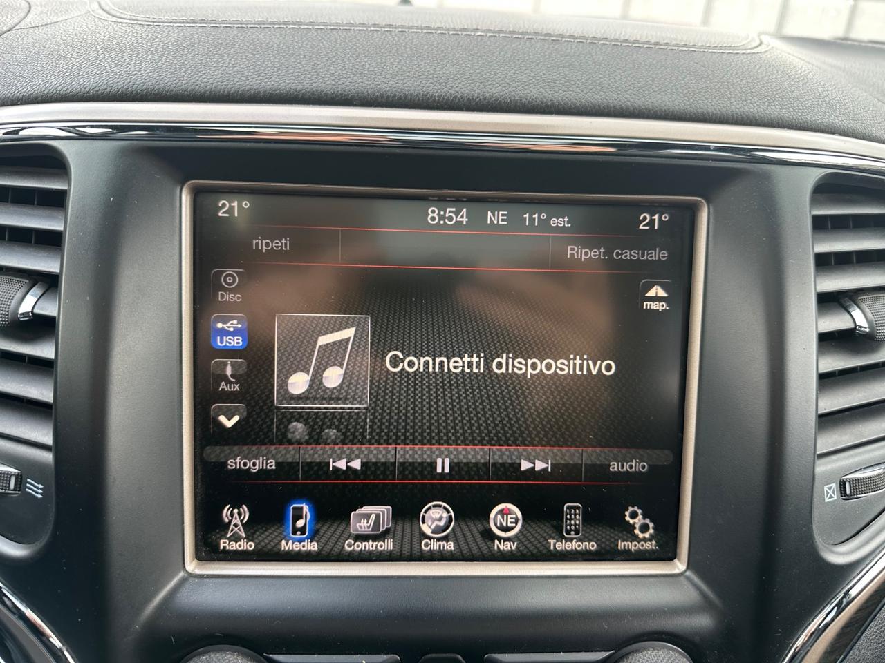 Jeep Grand Cherokee 3.0 V6 CRD 250 CV Multijet II Overland