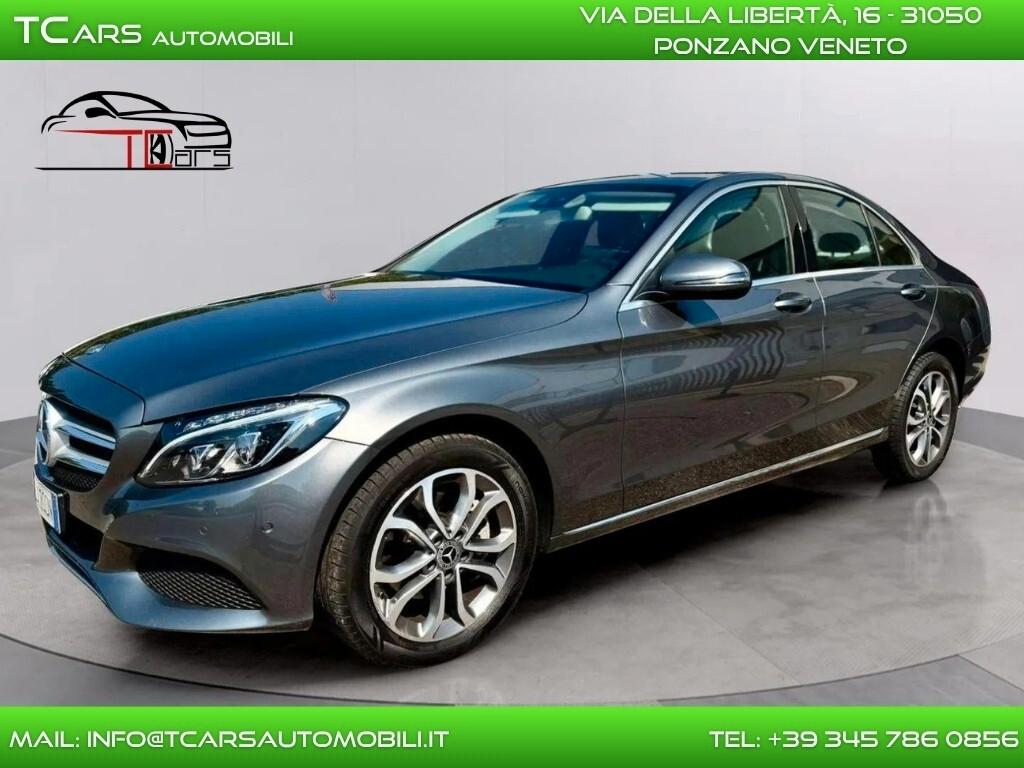 MERCEDES C220 4MATIC AUTO-PELLE-KM CERTIFICATI