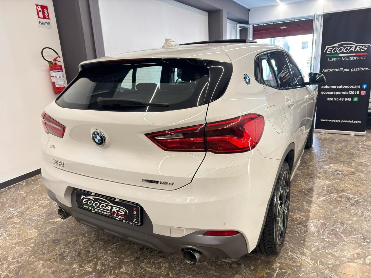 Bmw X2 sDrive18d Msport soli 60.000km + tettuccio!! 2019