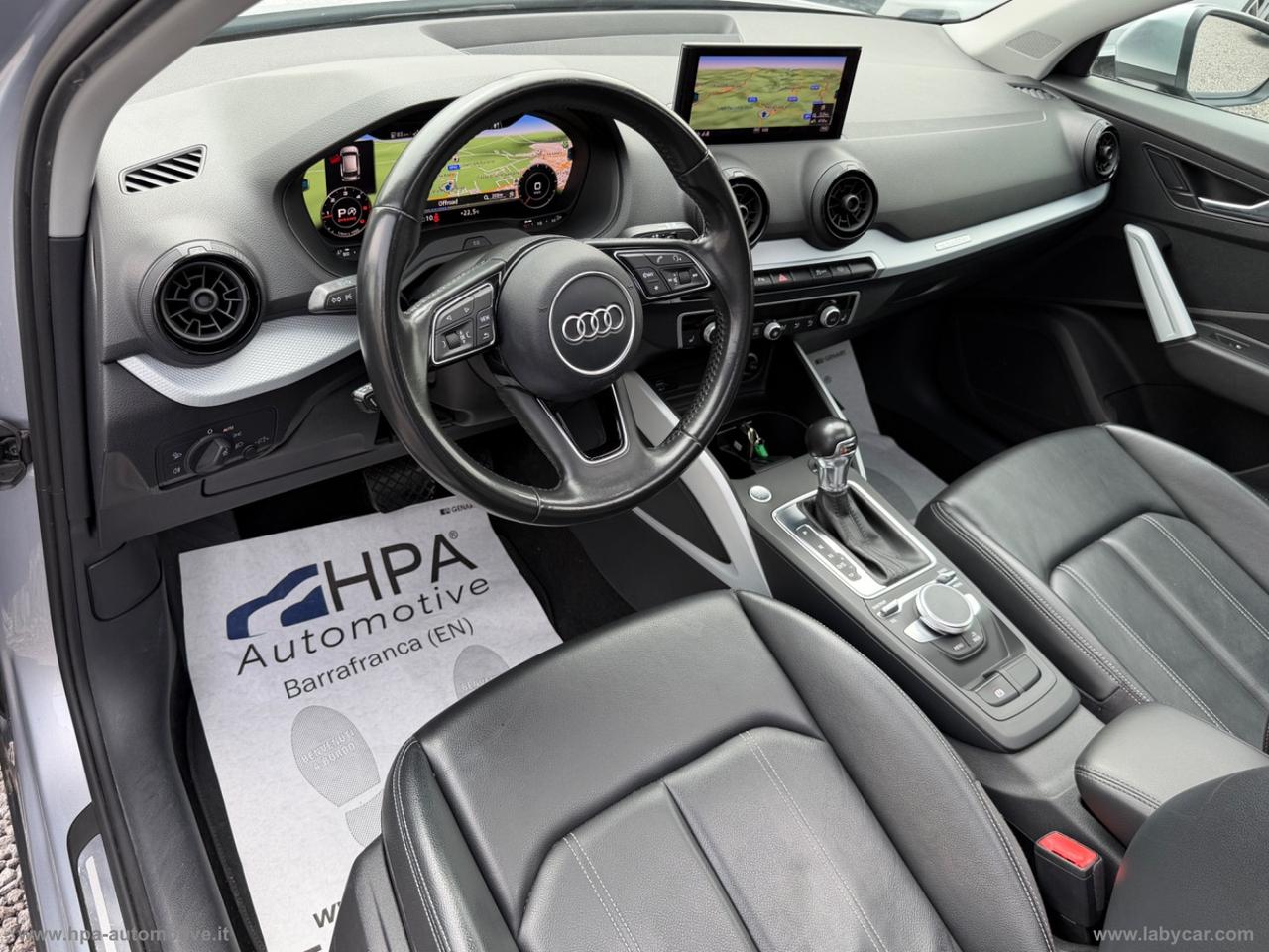 AUDI Q2 2.0TDI 150CV S-tronic 4X4 TETTO VIRTUAL LED PELLE