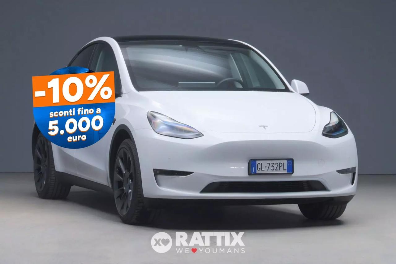 Tesla Model Y motore elettrico 153kW Long Range Dual Motor AWD + tetto panoramico